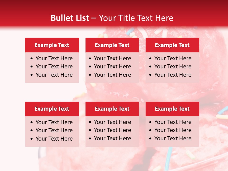 Cup Refreshing Cute PowerPoint Template