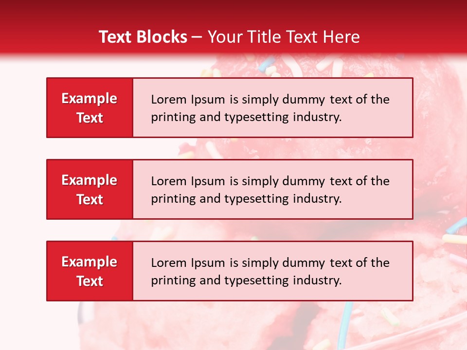 Cup Refreshing Cute PowerPoint Template