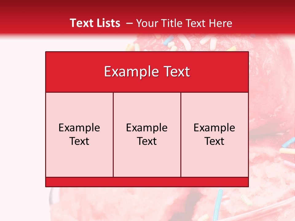 Cup Refreshing Cute PowerPoint Template
