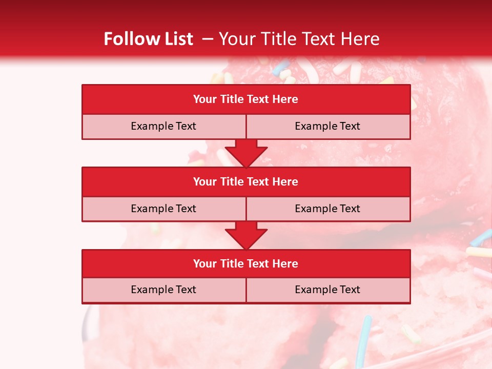 Cup Refreshing Cute PowerPoint Template