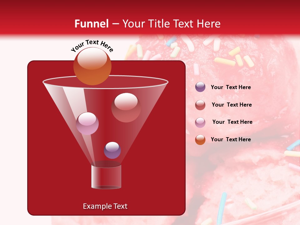 Cup Refreshing Cute PowerPoint Template