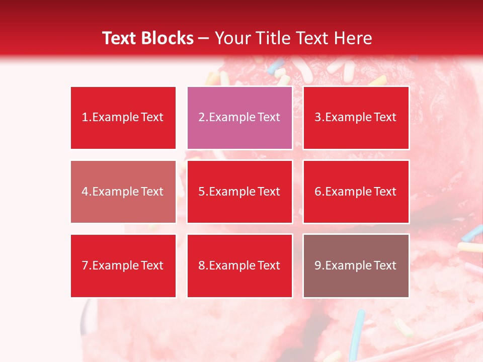 Cup Refreshing Cute PowerPoint Template