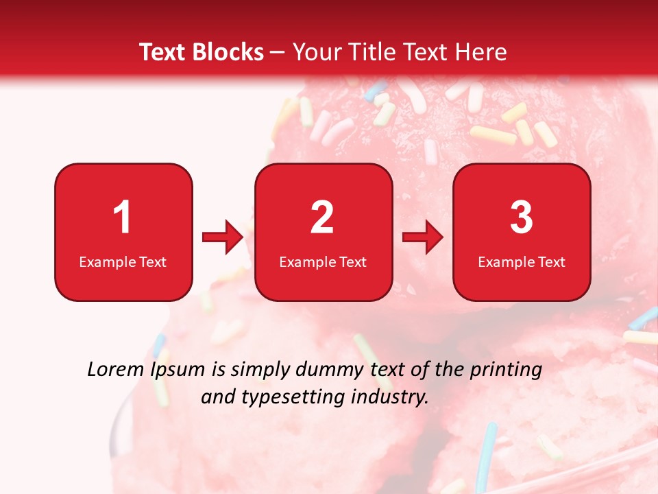 Cup Refreshing Cute PowerPoint Template