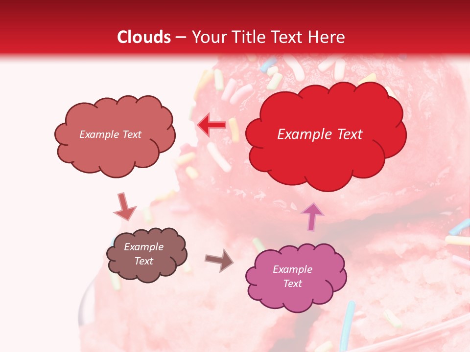 Cup Refreshing Cute PowerPoint Template