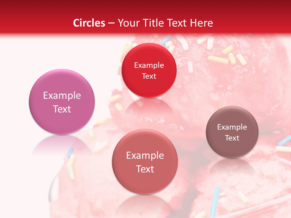 Cup Refreshing Cute PowerPoint Template