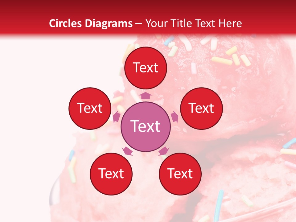 Cup Refreshing Cute PowerPoint Template