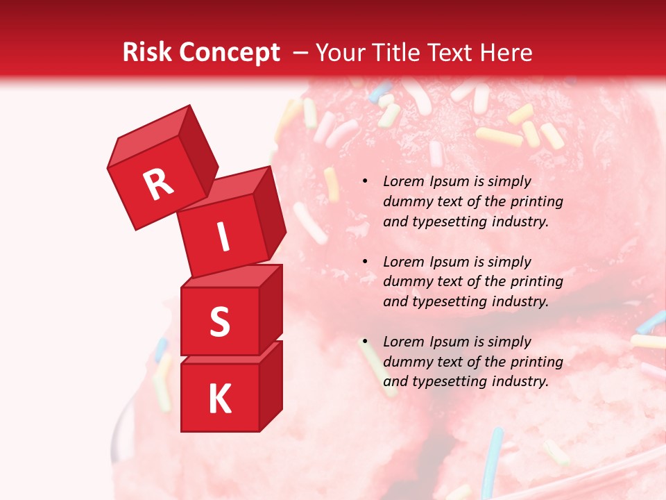 Cup Refreshing Cute PowerPoint Template