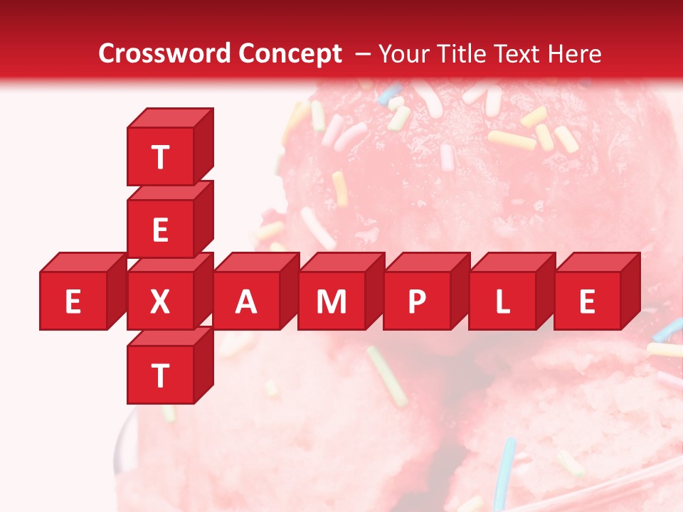 Cup Refreshing Cute PowerPoint Template