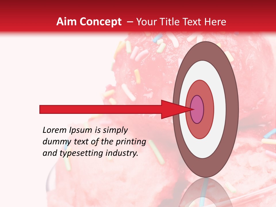 Cup Refreshing Cute PowerPoint Template