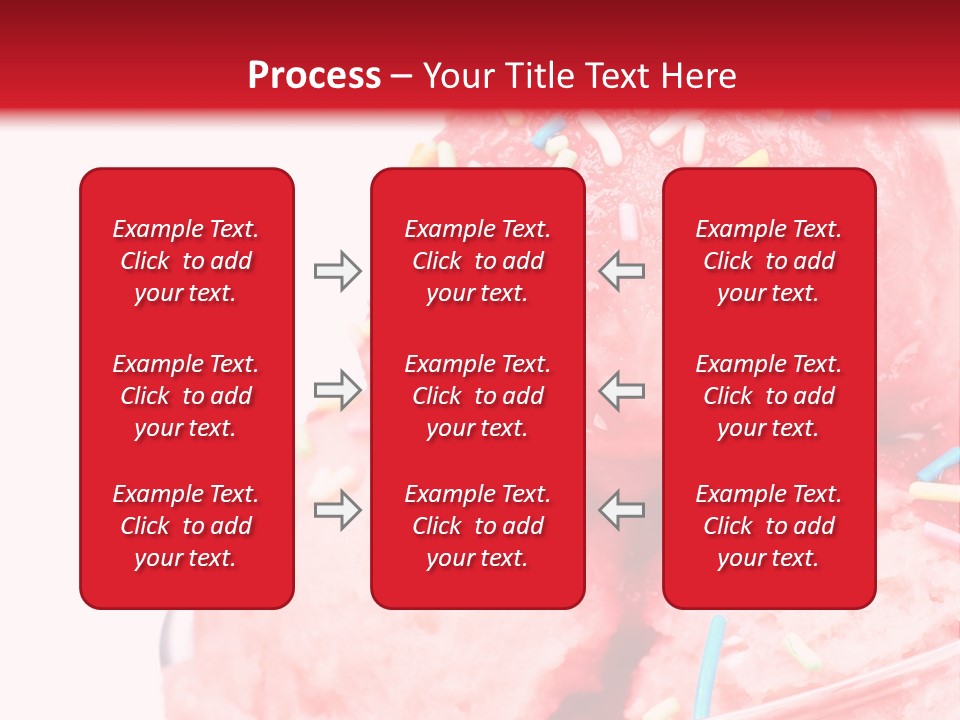 Cup Refreshing Cute PowerPoint Template
