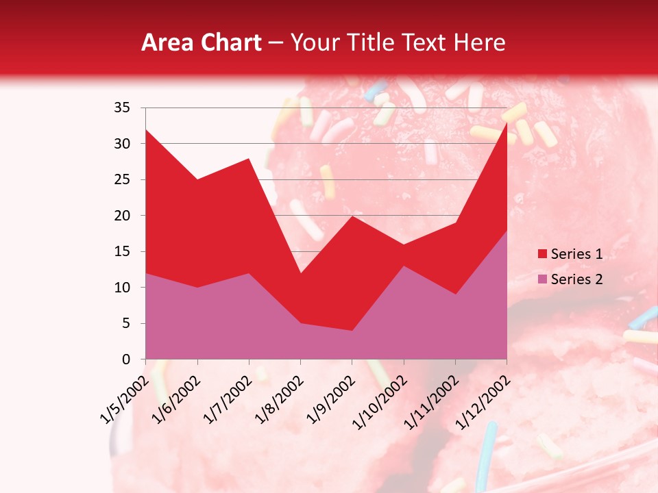 Cup Refreshing Cute PowerPoint Template