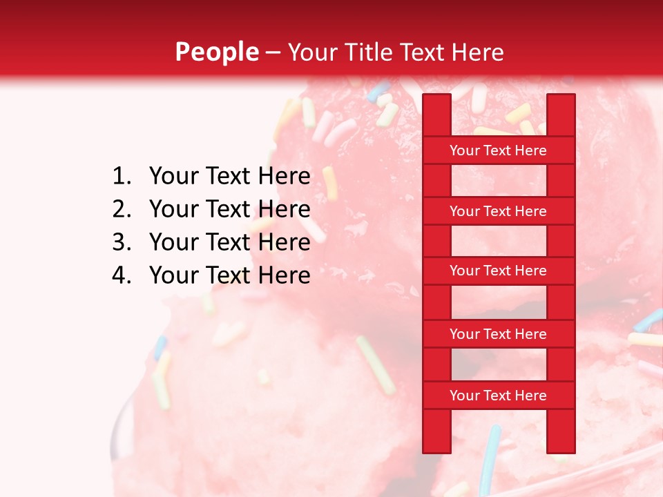 Cup Refreshing Cute PowerPoint Template