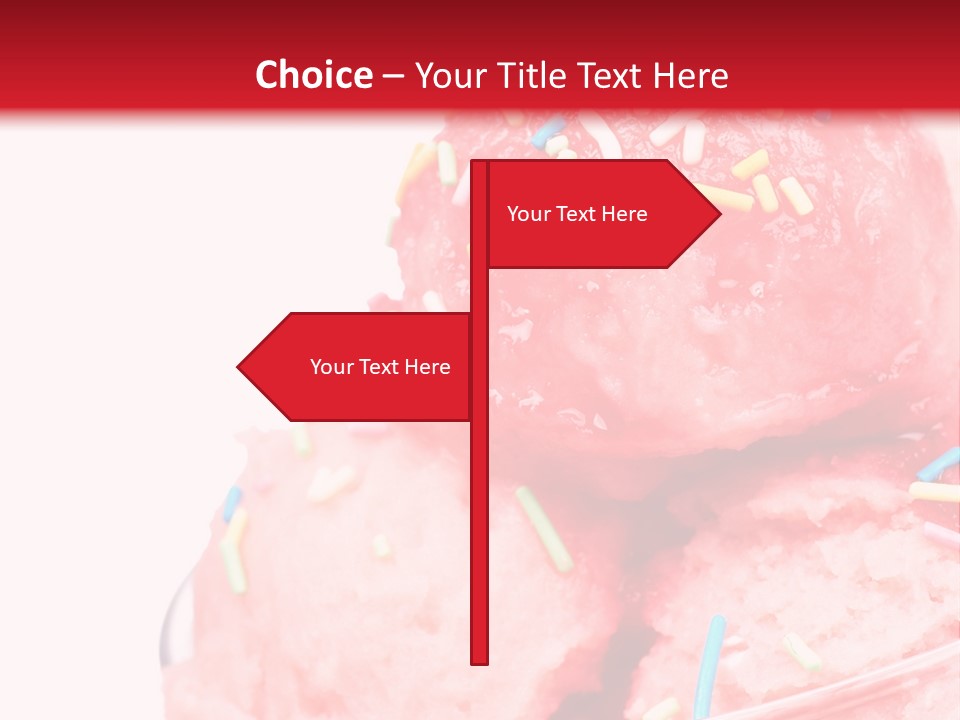 Cup Refreshing Cute PowerPoint Template