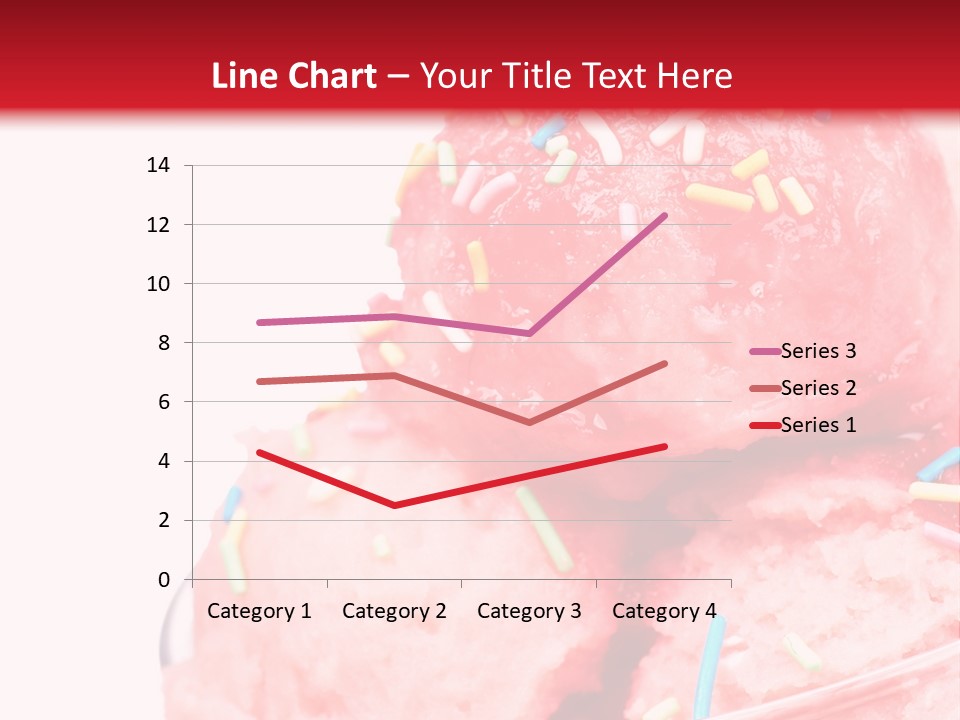 Cup Refreshing Cute PowerPoint Template