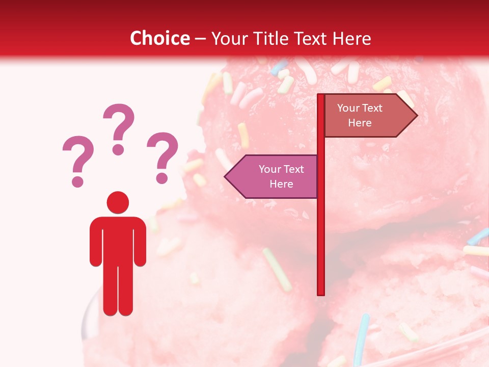 Cup Refreshing Cute PowerPoint Template