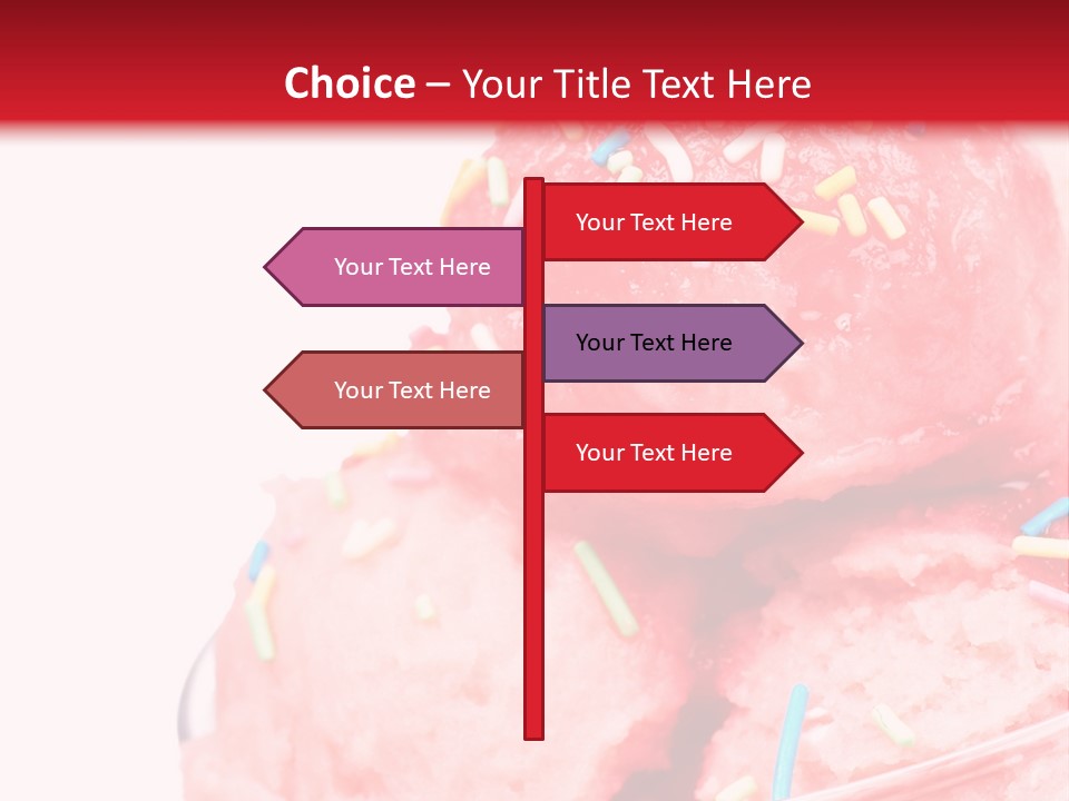 Cup Refreshing Cute PowerPoint Template