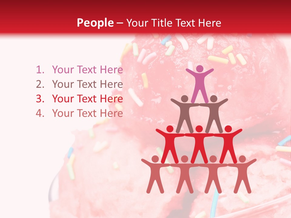 Cup Refreshing Cute PowerPoint Template