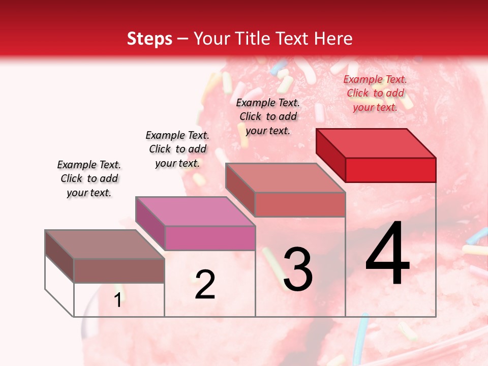 Cup Refreshing Cute PowerPoint Template