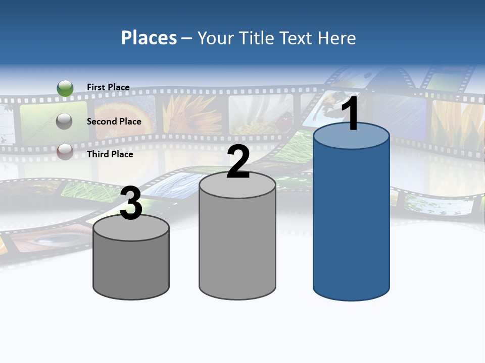 Movie Frame Camera PowerPoint Template