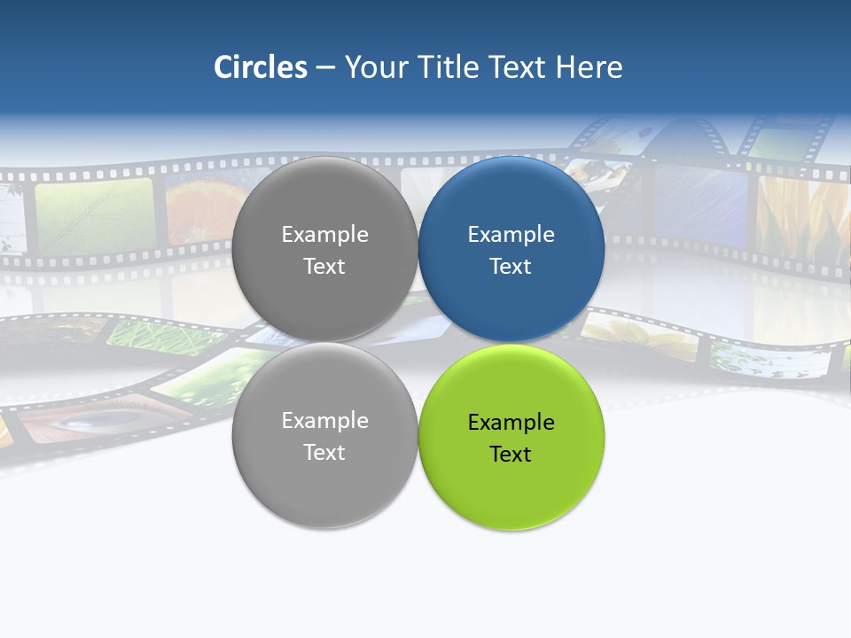 Movie Frame Camera PowerPoint Template