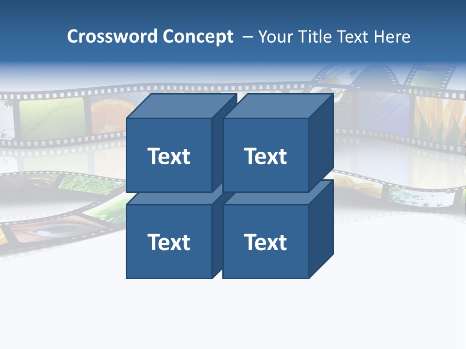 Movie Frame Camera PowerPoint Template