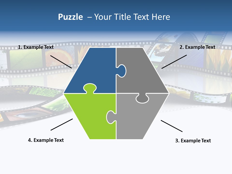 Movie Frame Camera PowerPoint Template