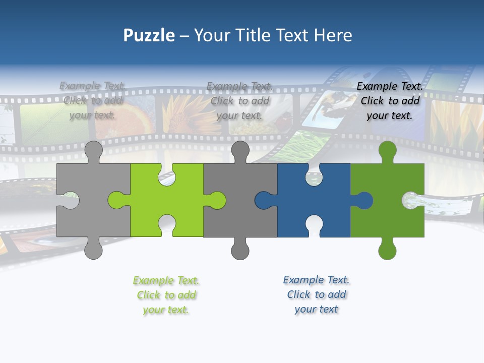 Movie Frame Camera PowerPoint Template