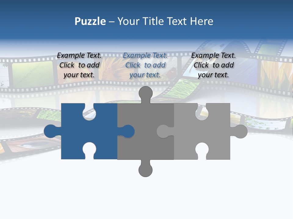 Movie Frame Camera PowerPoint Template
