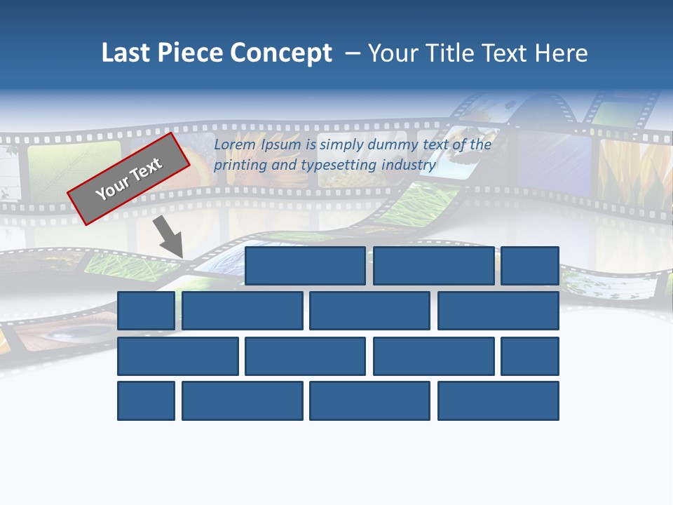 Movie Frame Camera PowerPoint Template