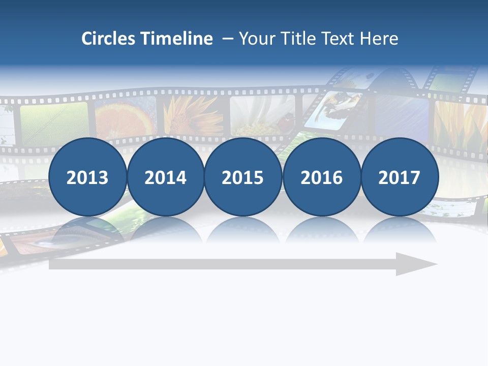 Movie Frame Camera PowerPoint Template