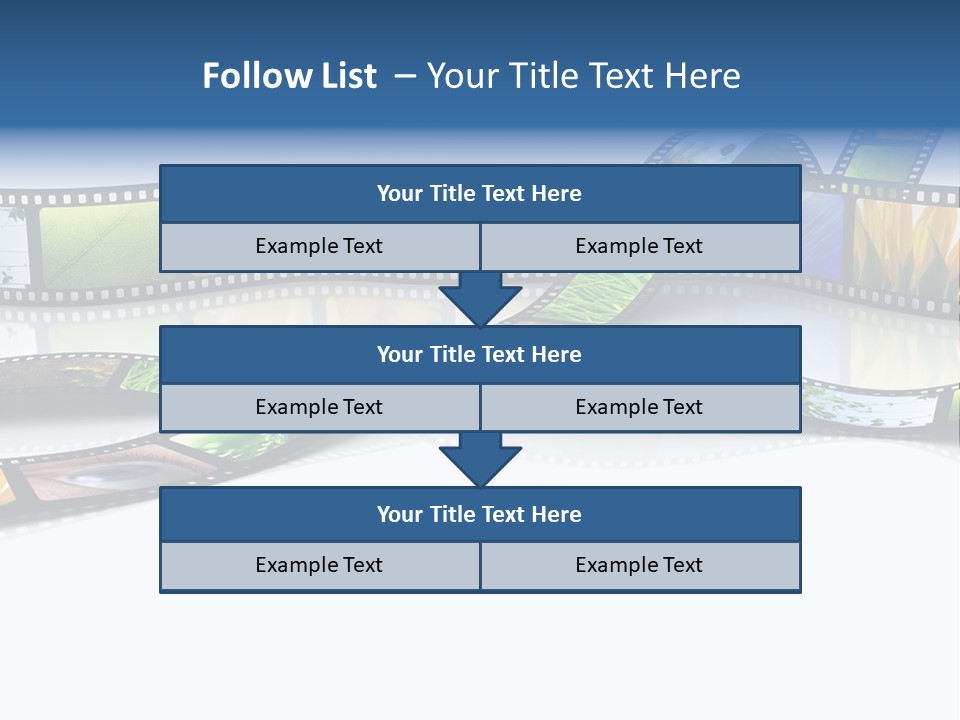 Movie Frame Camera PowerPoint Template