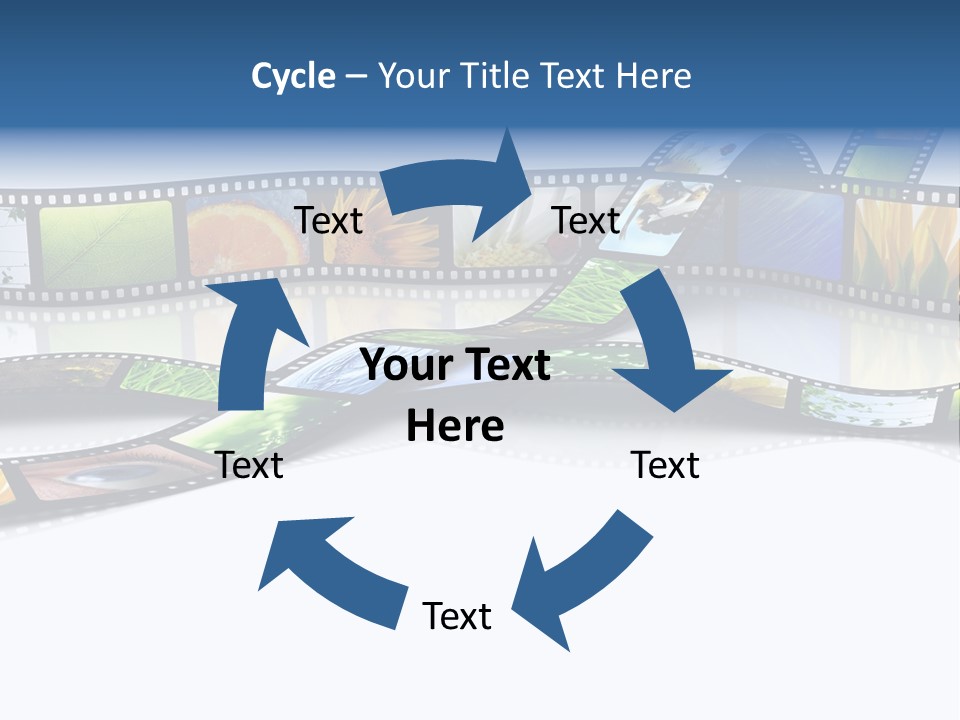 Movie Frame Camera PowerPoint Template