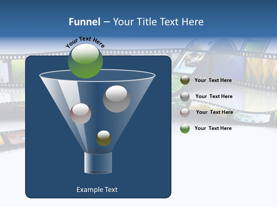 Movie Frame Camera PowerPoint Template