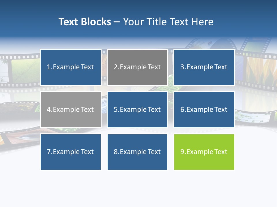Movie Frame Camera PowerPoint Template