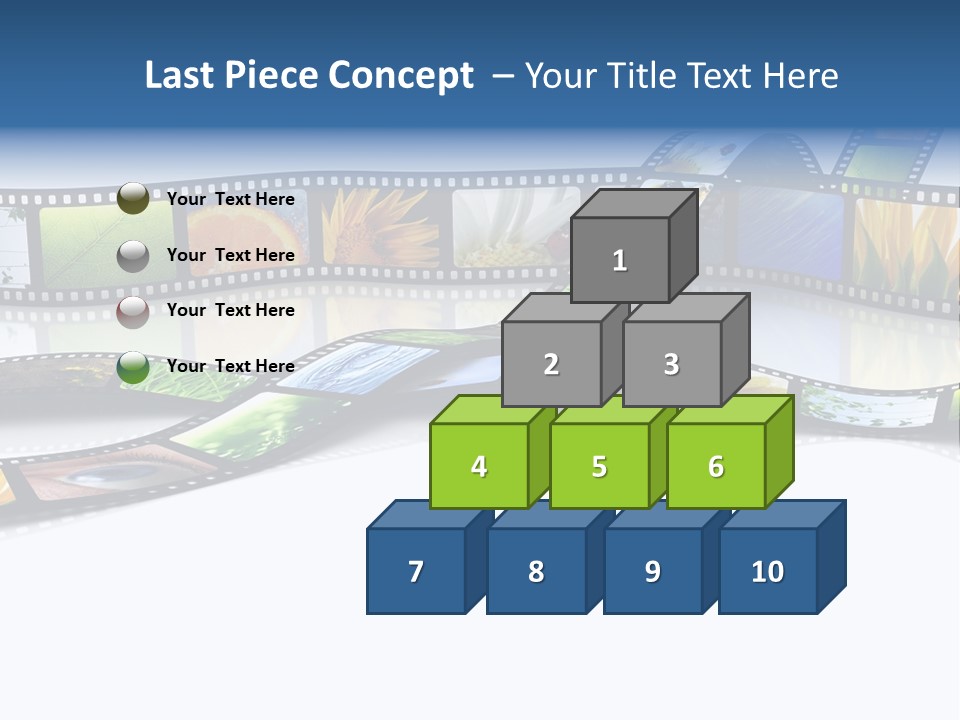 Movie Frame Camera PowerPoint Template