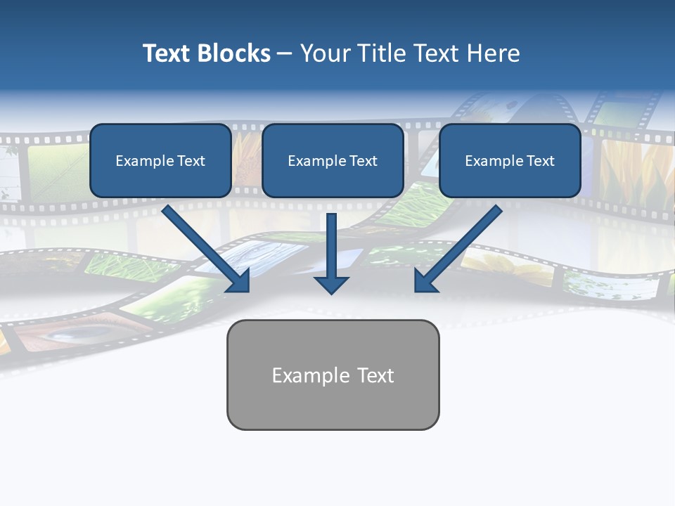 Movie Frame Camera PowerPoint Template