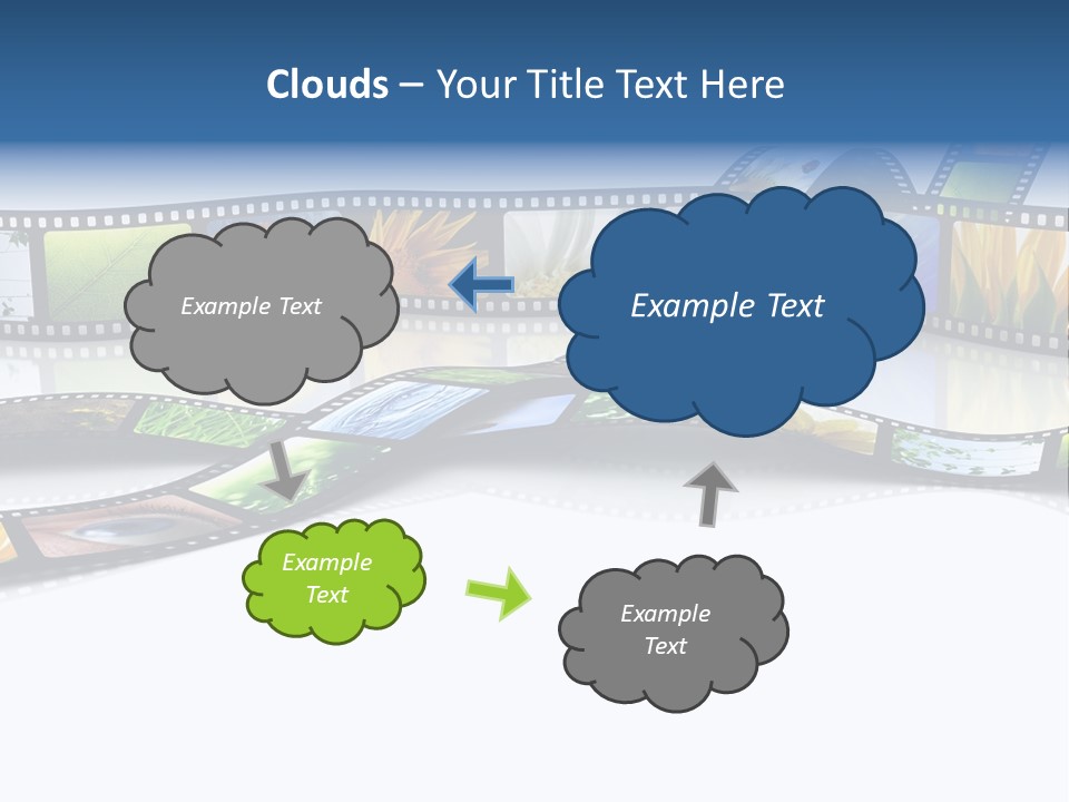 Movie Frame Camera PowerPoint Template