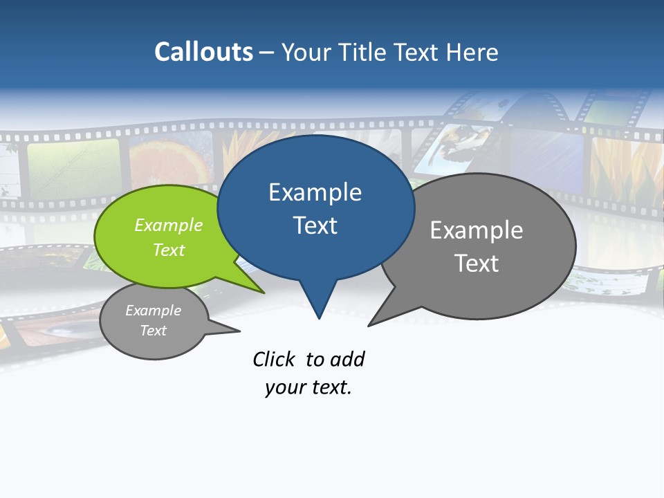 Movie Frame Camera PowerPoint Template