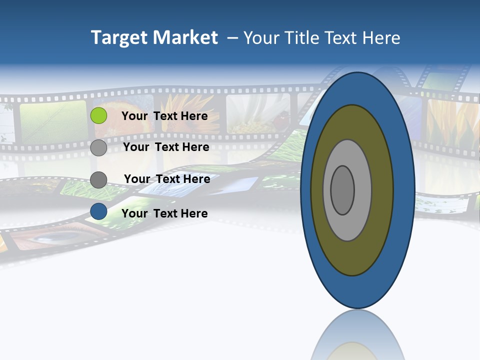 Movie Frame Camera PowerPoint Template