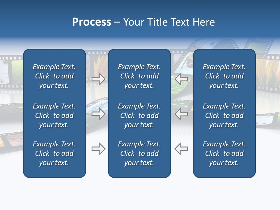 Movie Frame Camera PowerPoint Template