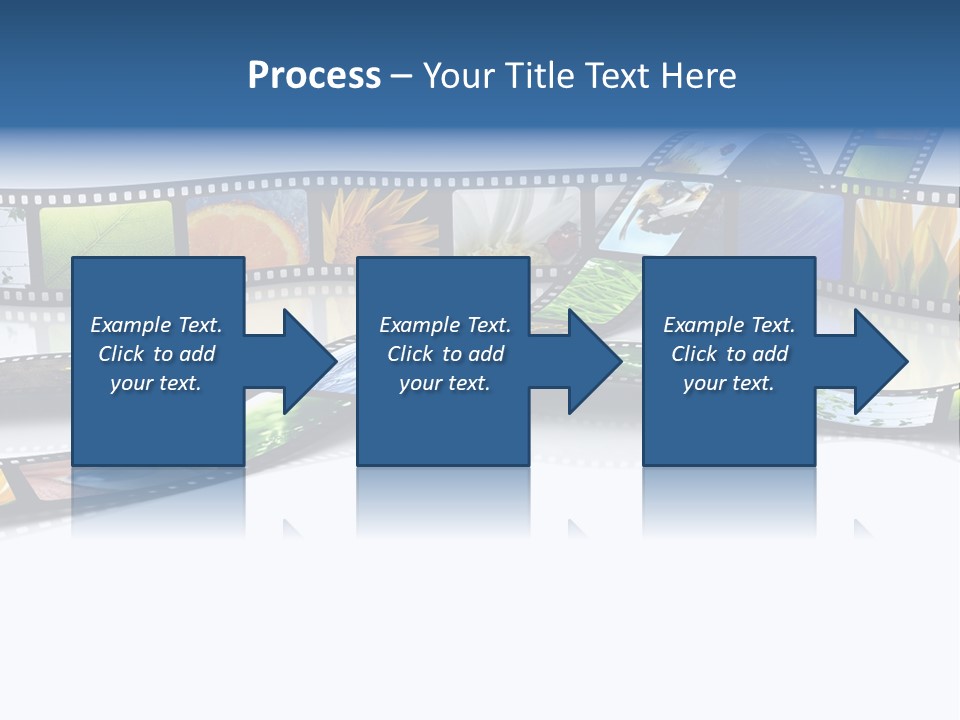 Movie Frame Camera PowerPoint Template