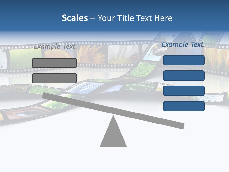 Movie Frame Camera PowerPoint Template