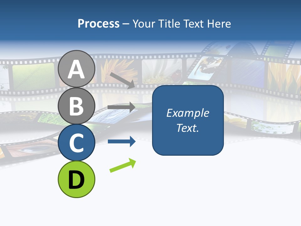 Movie Frame Camera PowerPoint Template