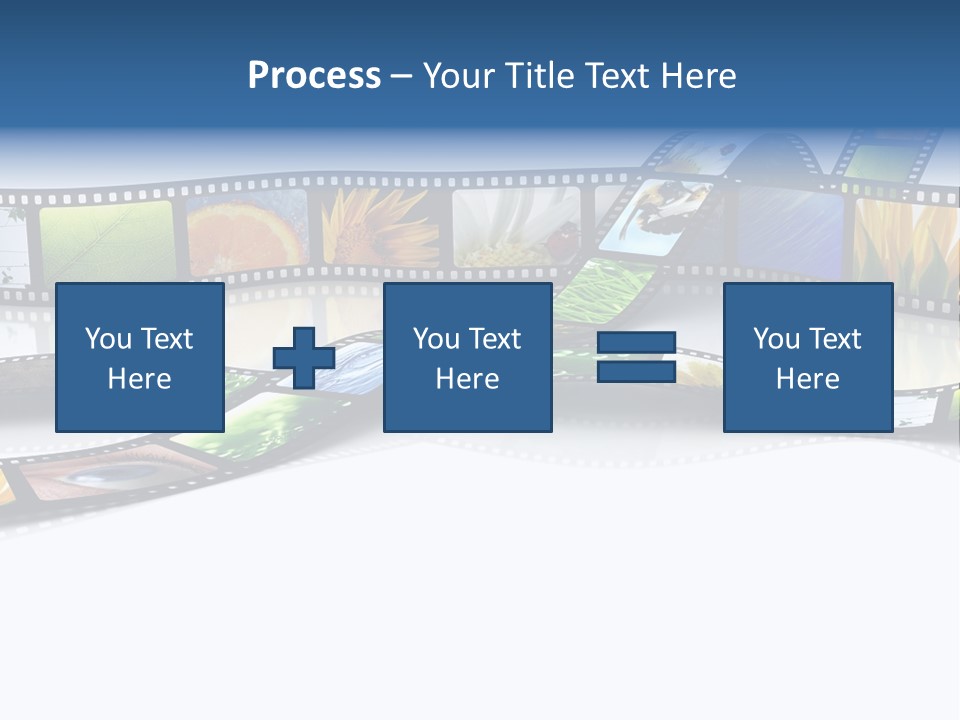 Movie Frame Camera PowerPoint Template