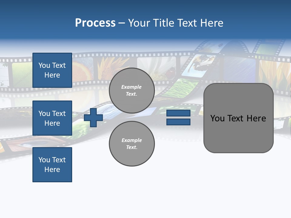 Movie Frame Camera PowerPoint Template
