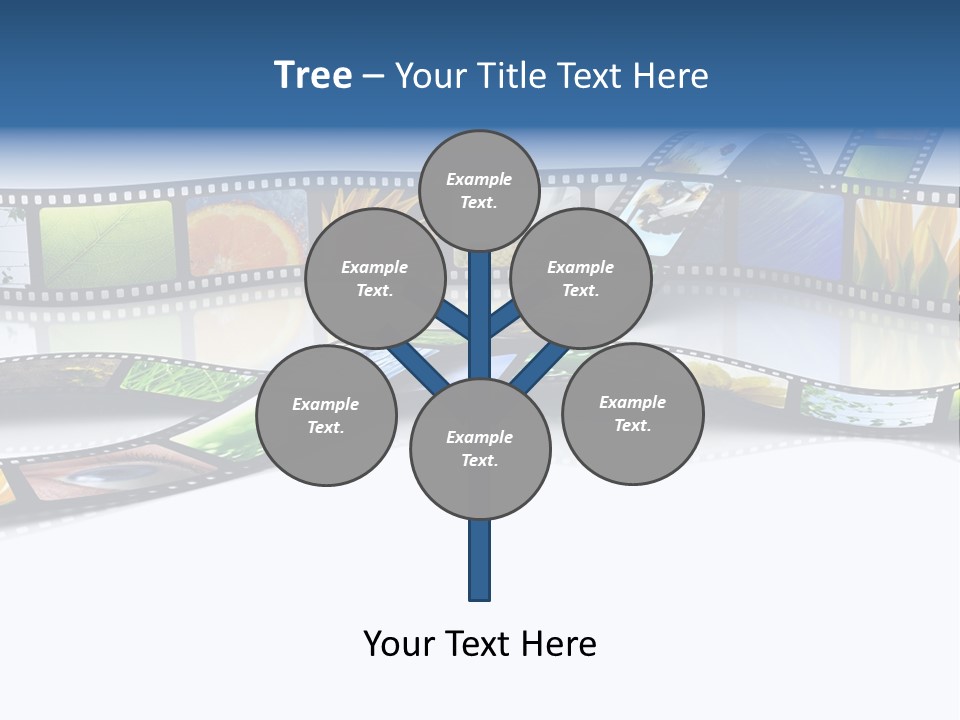 Movie Frame Camera PowerPoint Template