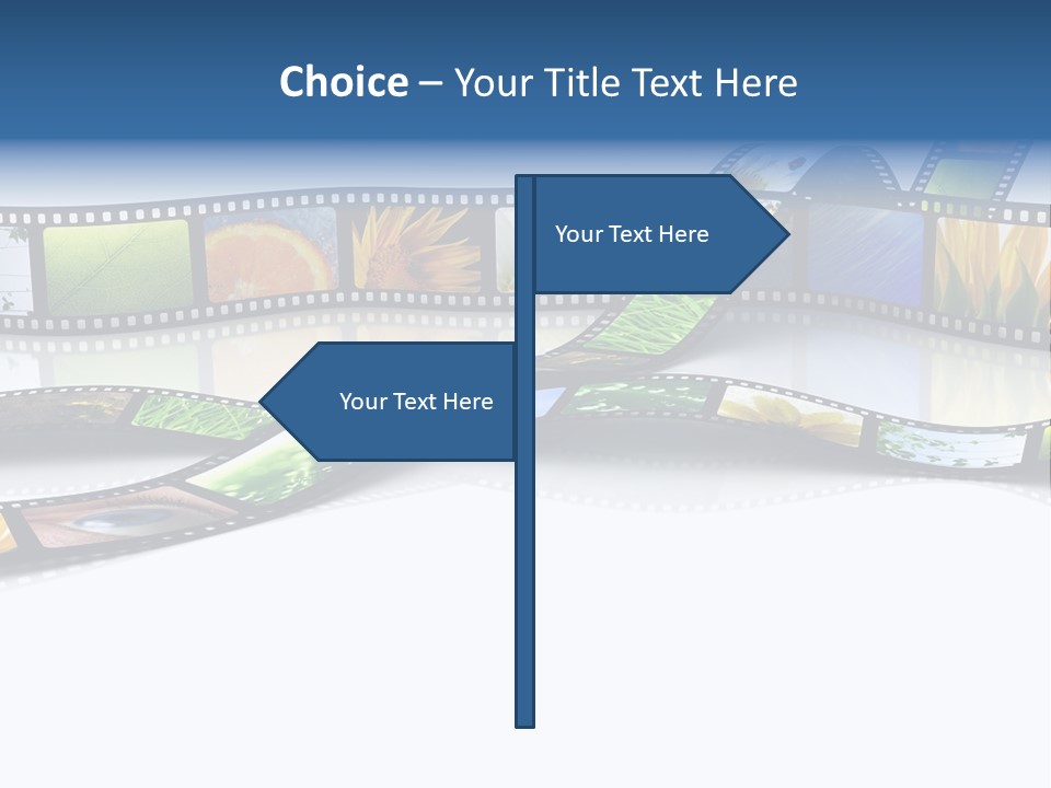 Movie Frame Camera PowerPoint Template