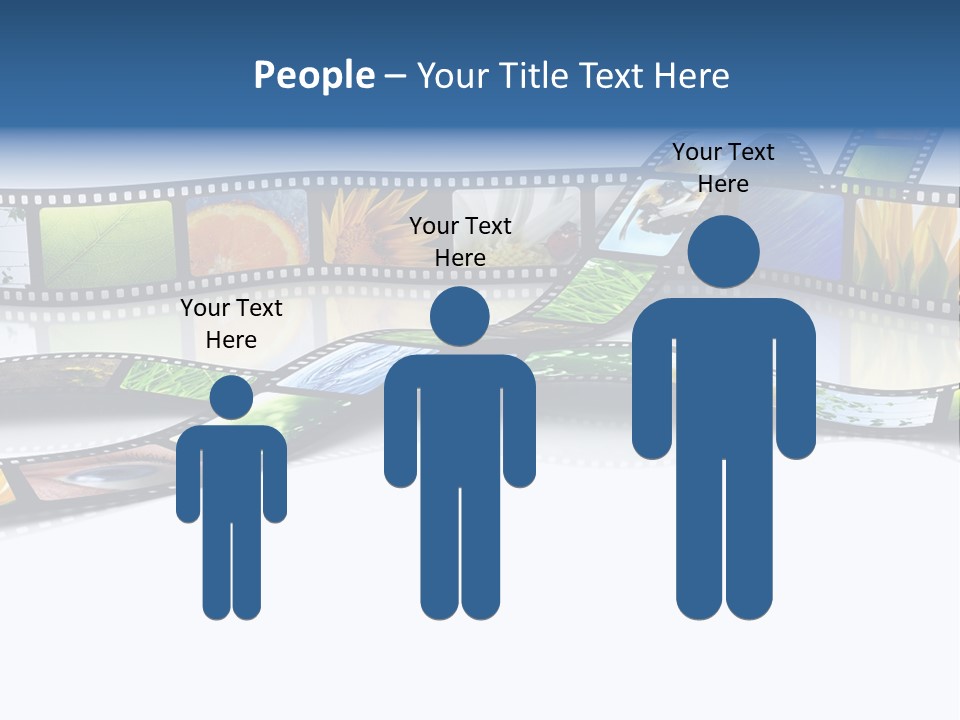 Movie Frame Camera PowerPoint Template