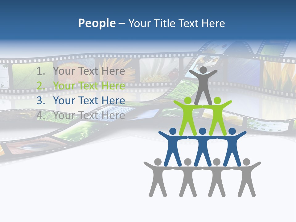 Movie Frame Camera PowerPoint Template