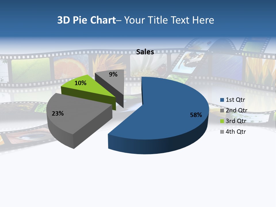 Movie Frame Camera PowerPoint Template